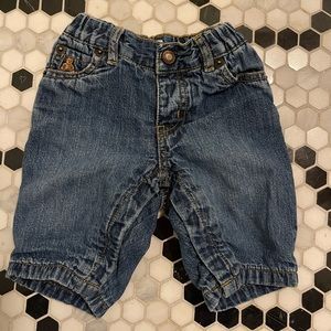 BabyGap cotton lined jeans 0-3 months